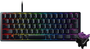 Razer Huntsman Mini JP ���^ �Q�[�~���O�L�[�{�[�h Clicky Optical Switch ���{�� JP�z�� 60%���C�A�E�g ���w�X�C�b�` ������1.5mm�쓮 �N���b�L�[�G�� Chroma RGB RZ03-03390600