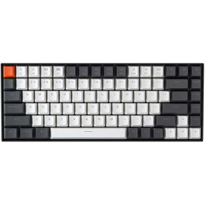 �y�zKeychron K2 �o�[�W����2 75%���C�A�E�g 84�L�[ �z�b�g�X���b�v�Ή� Bluetooth/USB �L�� ���J�j�J���L�[�{�[�h PBT�L�[�L���b�v �A���~�t���[�� Mac  Windows�Ή� Gateron G Pro �o�i