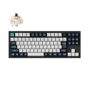 Keychron Q3 Max QMK/VIA���C�����X�E�J�X�^�����J�j�J���L�[�{�[�h�A2.4 GHz/Bluetooth 5.1/�L���ڑ��AJIS���C�A�E�g�ARGB���C�g�A�z�b�g�X���b�v�Ή�Gateron Jupiter���J�j�J���X�C�b�`/�t���A