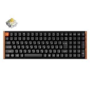 �y�zKeychron K4 Max �o�[�W����2 96%���C�A�E�g �ؖڃt���[�� QMK�J�X�^�����J�j�J���L�[�{�[�h ���C�����X2.4GHz/Bluetooth/�L���Ή� JIS���C�A�E�g �z���C�g�o�b�N���C�g Keychron Silent �� Ma