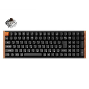 �y�zKeychron K4 Max �o�[�W����2 96%���C�A�E�g �ؖڃt���[�� QMK�J�X�^�����J�j�J���L�[�{�[�h ���C�����X2.4GHz/Bluetooth/�L���Ή� JIS���C�A�E�g �z���C�g�o�b�N���C�g Keychron Silent �� Ma
