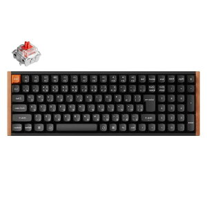 �y�zKeychron K4 Max �o�[�W����2 96%���C�A�E�g �ؖڃt���[�� QMK�J�X�^�����J�j�J���L�[�{�[�h ���C�����X2.4GHz/Bluetooth/�L���Ή� JIS���C�A�E�g �z���C�g�o�b�N���C�g Keychron Silent �� Ma