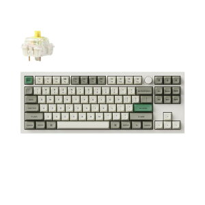 Keychron Q3 Max QMK/VIA���C�����X�E�J�X�^�����J�j�J���L�[�{�[�h�A2.4 GHz/Bluetooth 5.1/�L���ڑ��AUS���C�A�E�g�ARGB���C�g�A�z�b�g�X���b�v�Ή�Gateron Jupiter���J�j�J���X�C�b�`/�t���A