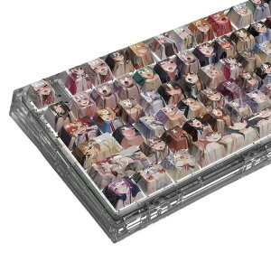 �A�j�� �L�[�L���b�v 108 PBT ���،^ OEM Cherry MX Switch���J�j�J���L�[�{�[�h keycaps
