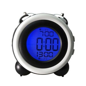 �ڊo�܂����v �剹�� �f�W�^�� �x�� �_�u���A���[�� �X�k�[�Y �@�\ LED �o�b�N���C�g �A���[�� 2�� LCD �f�W�^�� �f�B�X�v���[ �d�r�� ��� �u�����v ���@�\�X�k�[�Y�{�^��/�f���A���A���[��/