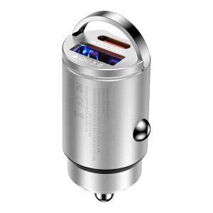 Hootek J[`[W[ VK[\Pbg USB-C }[d Type-C 2|[g 30W PDQC3.0Ή/USB-CUSB-A/^  [d ^CvC ԍڏ[d VKbg[d 12V/24VԑΉ iPh