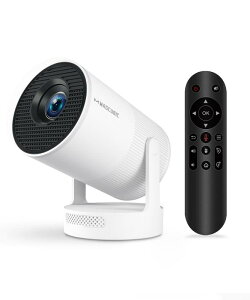 Magcubic vWFN^[ ƒp 5G WifiΉ Bluetooth 5.4 z[vWFN^[ ^ 18000LM 1080Pt𑜓x 4KΉ V䓊e `␳ 130 z[VA^[ HiFiXs[J[ Y[