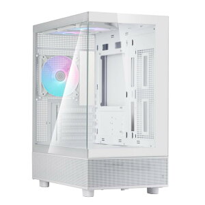 Silverstone Micro-ATX PC�P�[�X �z���C�g SST-LD04-W-ARGB