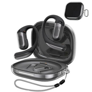 Shokz OpenFit Pro �p �P�[�X �J�o�[�yYANMONGI�z���C�����X �C���[�z�� ���� �ی�J�o�[ TPU�f�� ���ϖh�~ �ی�P�[�X �d�P�[�X�J�o�[ ��LED���C�g �ϏՌ� �����h�~ �h�� �h�o �w��h�~ �L�Y�h�~