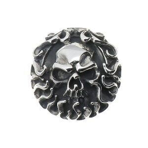 Vo[925 (92.5) R` XJ Skull hN  a 24.5mm U[Ntg z P[X JX^p[c obO DIY p[c | vz