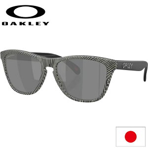 ���{���K�i �I�[�N���[�iOAKLEY�j Frogskins �t���b�O�X�L�� �T���O���X OO9245-E654 Night Mission Collection�yMatte Grey Ink Fingerprint�z�yPrizm Black�z�yLow Bridge Fit�z�y���[�u���b�W�t�B�b�g�z