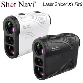 ショットナビ ゴルフ Laser Sniper X1 Fit2 レーザー距離計測器 SHOT NAVI 【ショットナビ】ゴルフレーザー