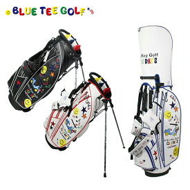 即納 ブルーティーゴルフ スマイル＆カート スタンドキャディバッグ スタンドバッグ 9型 BTG-CB008 【BLUE TEE GOLF】【CB008】【BTG-008】【キャディバッグ】