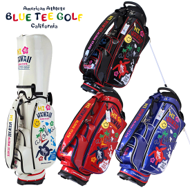 ブルーティーゴルフ BLUE TEE GOLF HI HAWAII エナメル スタンドバッグ 9.0型 BTG-CB021 【BLUE TEE GOLF】【CB021】