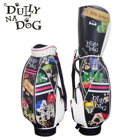 【ポイント12倍！】DULLY NA DOG ダリーナドッグ 9型 キャディバッグ DDCB-01【ゴルフバッグ】【CB】【ドッグ】【犬】