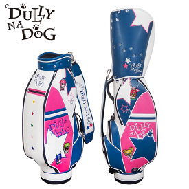 【ポイント12倍！】DULLY NA DOG ダリーナドッグ 9型 キャディバッグ DDCB-02【ゴルフバッグ】【CB】【ドッグ】【犬】