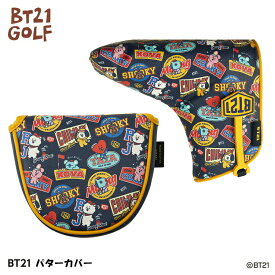 BT21 BABY Golf H/C パター用 ヘッドカバー ピンタイプ マレットタイプ Hole in one シリーズ 【パターカバー】【Ly】