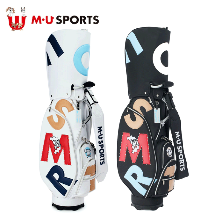 楽天市場】MU SPORTS MU スポーツ 大胆ロゴ柄 キャディバッグ 楽天市場】MU SPORTS MU スポーツ 大胆ロゴ柄 キャディバッグ