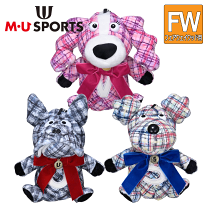 【新品】MUスポーツ　ミエコウエサコ　ヘッドカバー3点 MU SPORTS ミエコウエサコ ゴルフ ヘッドカバーセット 1W 3W