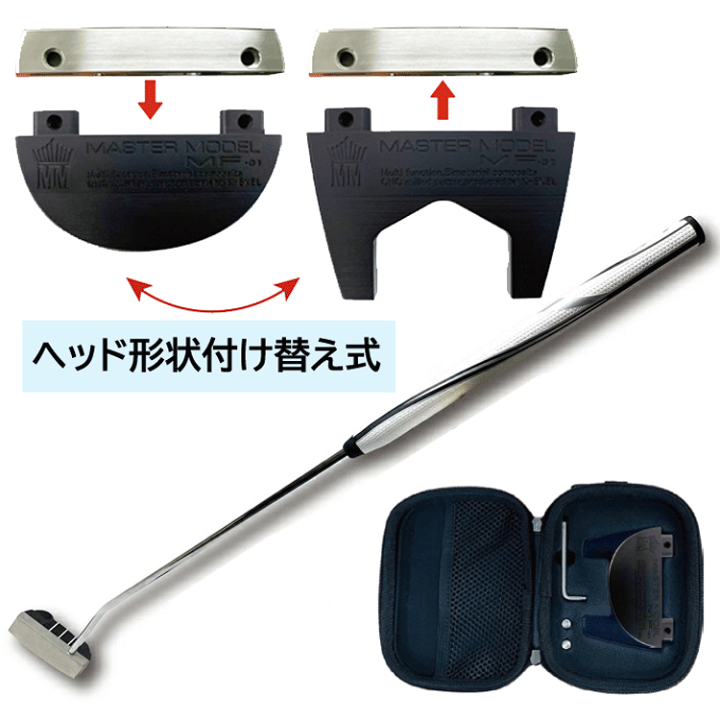 楽天市場】Lynx リンクス ゴルフ マスターモデル MF 中尺 パター