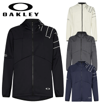 Oakley フルジップジャケット ライトグレー OAKLEY オークリー ジャケット メンズ フルジップ フーディ