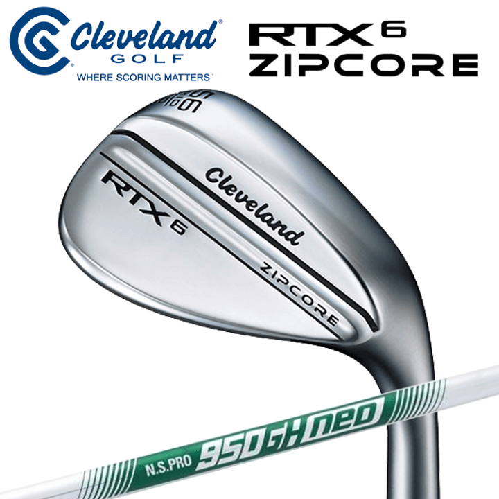 楽天市場】クリーブランド ゴルフ Cleveland GOLF RTX 6 ZIPCORE