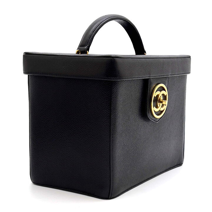 楽天市場】CHANEL シャネル バニティバッグ メイクボックス キャビア  