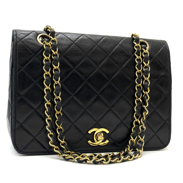 楽天市場】CHANEL シャネル マトラッセ フルフラップ チェーン ターン  