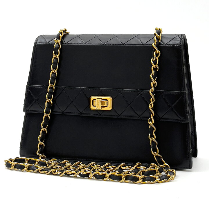 楽天市場】CHANEL シャネル マトラッセ シングルフラップ チェーン 