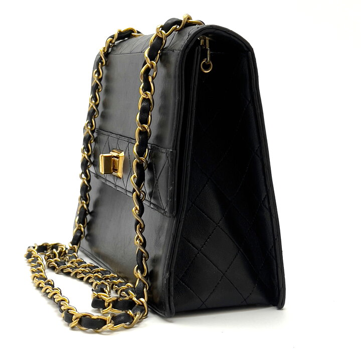 楽天市場】CHANEL シャネル マトラッセ シングルフラップ チェーン 