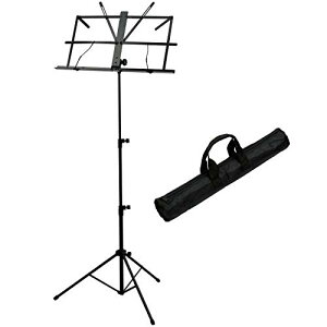 【安心の日本企業取り扱い製品】キクタニ 譜面台 折りたたみ式 MS-30 ブラック