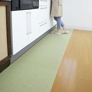 �y���{�� ���� ���L �􂦂�z�T���R�[ �L�b�`���}�b�g ����Ȃ� �䏊�}�b�g �����O 60×270cm �O���[�� ���������z�� KM-78