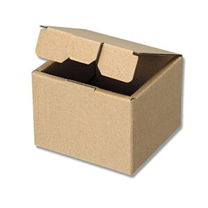 ヘイコー 箱 ダンボール ナチュラルボックス Z-104 7.5x7.5x5.5cm 10枚