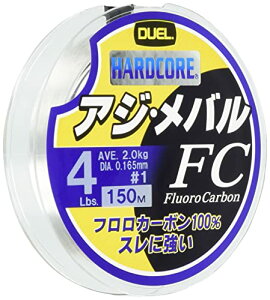 DUEL(fG) HARDCORE(n[hRA) tC 4Lbs. HARDCORE AWEo FC 150m 4LbS. i`