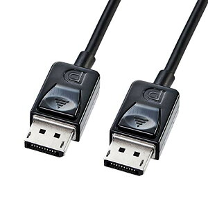 �T�����T�v���C(Sanwa Supply) DisplayPort �P�[�u�� 1.5m �u���b�N KC-DP15K