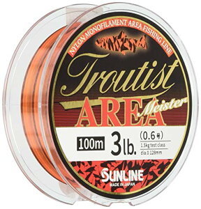 �T�����C��(SUNLINE) �i�C�������C�� �g���E�e�B�X�g�G���A �}�C�X�^�[ 100m 0.6�� 3lb �t���b�V���I�����W