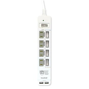 �v�����X�g�� UniTAP �΍Жh�~+USB���d�@�\�t�}���`�^�b�v AC×4/USB×2 PPS-UTAPS3