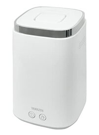 [山善] 加湿器 加熱式 スチーム式 上から給水 (最大加湿 500ml) (タンク容量 2.4L) (木造~8.5畳 / プレハブ洋室~14畳