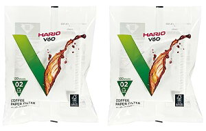 HARIO(�n���I) V60�y�[�p�[�t�B���^�[02 W �z���C�g 1-4�t�p ���{�� VCF-02-100W 200������