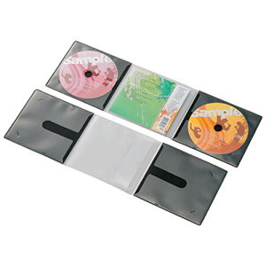 GR fBXNP[X ȃXy[X CD DVD 2[ 10pbN ubN CCD-DP2C10BK