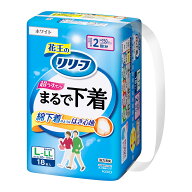 リリーフ パンツタイプ まるで下着 2回分 L18枚 大人用おむつ