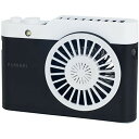 [山善] ハンディファン 携帯扇風機 首掛けタイプ カメラ型 熱中症対策 ハンズフリー FUWARI ミニ USB扇風機 アロマオイル対応 スト