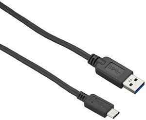 エレコム USBケーブル Type C (USB A to USB C) 1.5m USB3.1準拠 3A出力 最大5Gbps ブラック USB