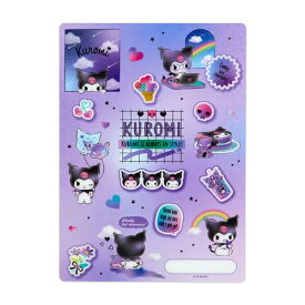 サンリオ(SANRIO) サンリオ 下敷き クロミ クロミちゃん kuromi 18×0.1×25cm キッズ学習文具 キャラクター 48492