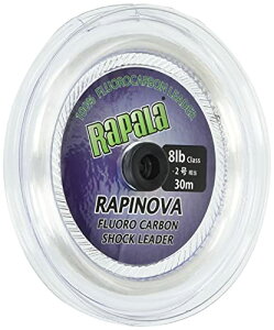 Rapala(���p��) ���[�_�[ ���s�m���@ �V���b�N���[�_�[ �t�����J�[�{�� 30m 2.0�� 8lb �N���A RFL30M8