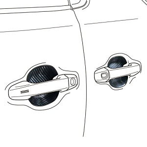 アルパイン(ALPINE) 新車計画 傷から守りドレスアップ効果も アルファード・ヴェルファイア(30系) 専用 ドアハンドルプロテクト(4枚セ