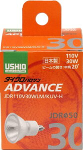 �G���p (ELPA) JDR110V30WLM/KUV-H �d�� �n���Q���d�� �Ɩ� E11 110V 30W ���p20° 390lm G-26