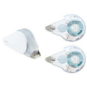 コクヨ テープのり GLOO しっかり貼る Sサイズ 本体1個+つめ替え2個 タ-GM410-07SSET