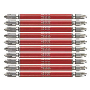 �x�b�Z��(VESSEL) 40V�Ή� �����v���X ���ʃr�b�g +2×110 10�{�g GS10P2110F