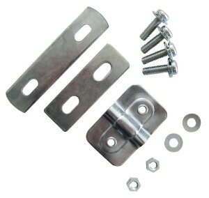 サギサカ(SAGISAKA) 自転車用 カゴ取付金具 前カゴ用 シルバー 48013